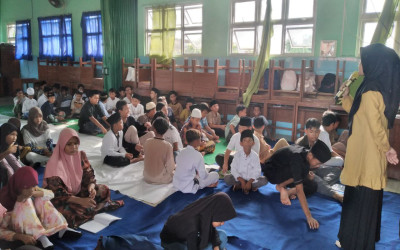 Hari Ketiga Pesantren Kilat di SDN Podosugih 01 Pekalongan
